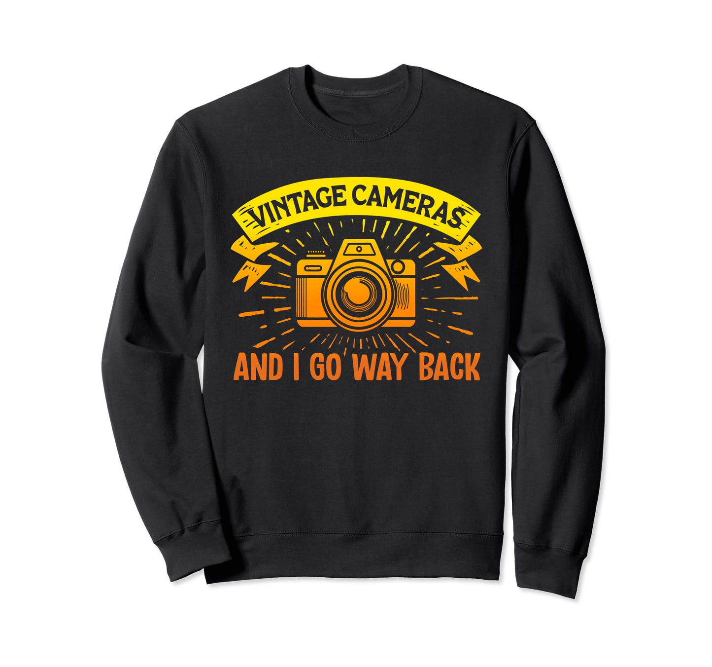 Shutterbug Spirit Cameras And I Sweatshirt - Casual Everyday Wear Unisex - T-Shirt, Sweatshirt, Hoodie