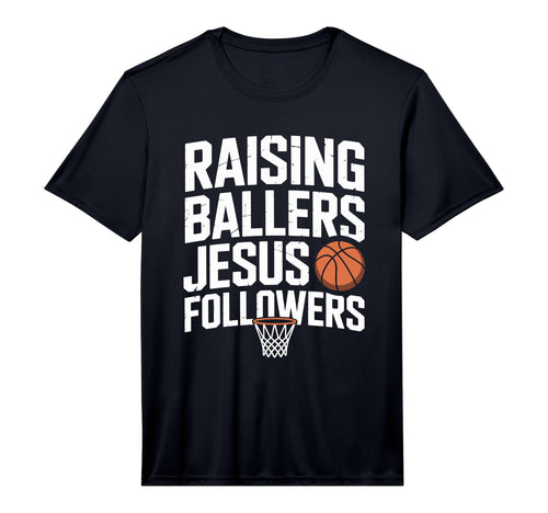 Mens Raising Ballers Jesus Followers T-Shirt - Custom Art Print Men Women - T-Shirt, Sweatshirt, Hoodie