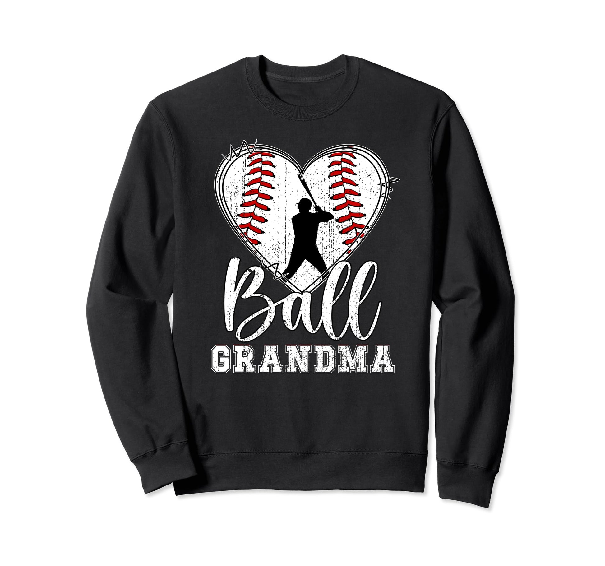 Ball Grandma Baseball Grandma Sweatshirt - Trendy Graphic for Adults - T-Shirt, Sweatshirt, Hoodie