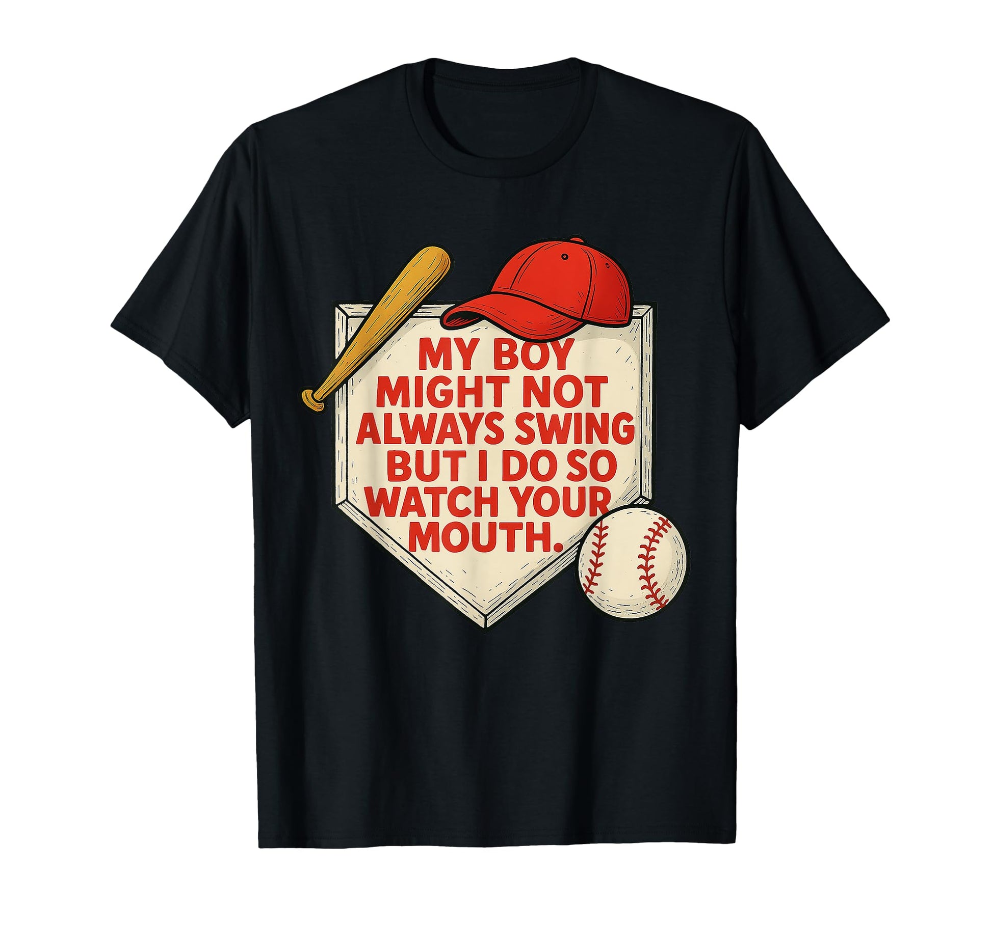 My Might Not Swing But I Do Funny T-Shirt - Unique Graphic for Adults - T-Shirt, Sweatshirt, Hoodie