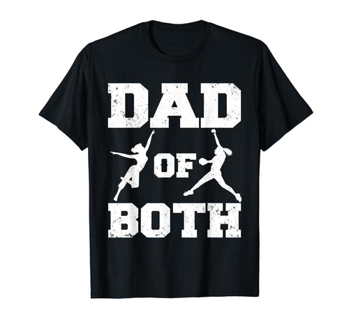 Dad Both Funny Dance Softball Dad T-Shirt - Aesthetic Graphic for Adults - T-Shirt, Sweatshirt, Hoodie