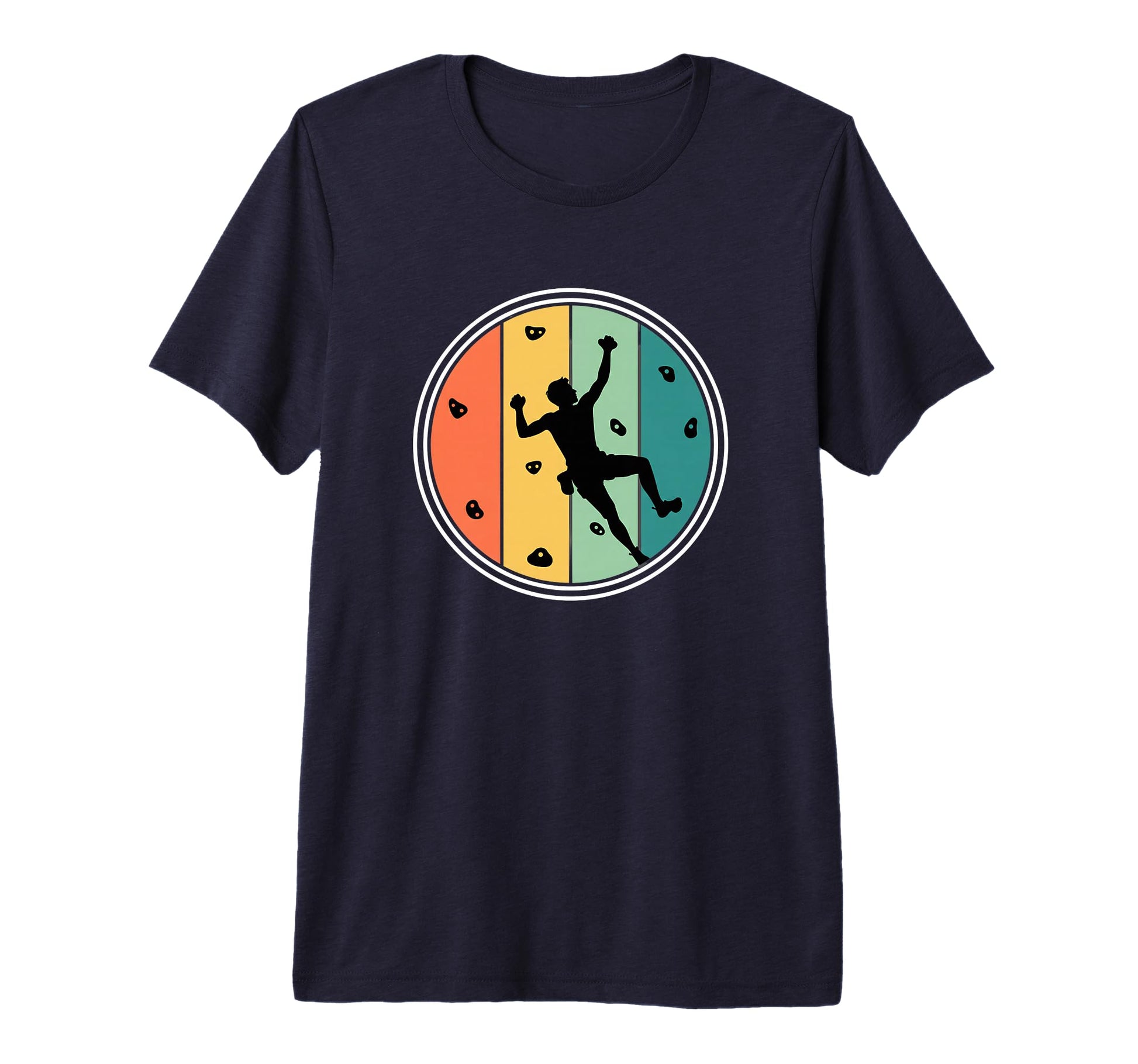 Rock Climber Silhouette Indoor T-Shirt - Streetwear Style for Adults - T-Shirt, Sweatshirt, Hoodie
