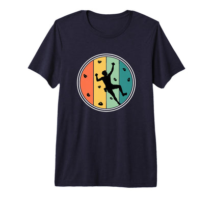 Rock Climber Silhouette Indoor T-Shirt - Streetwear Style for Adults - T-Shirt, Sweatshirt, Hoodie