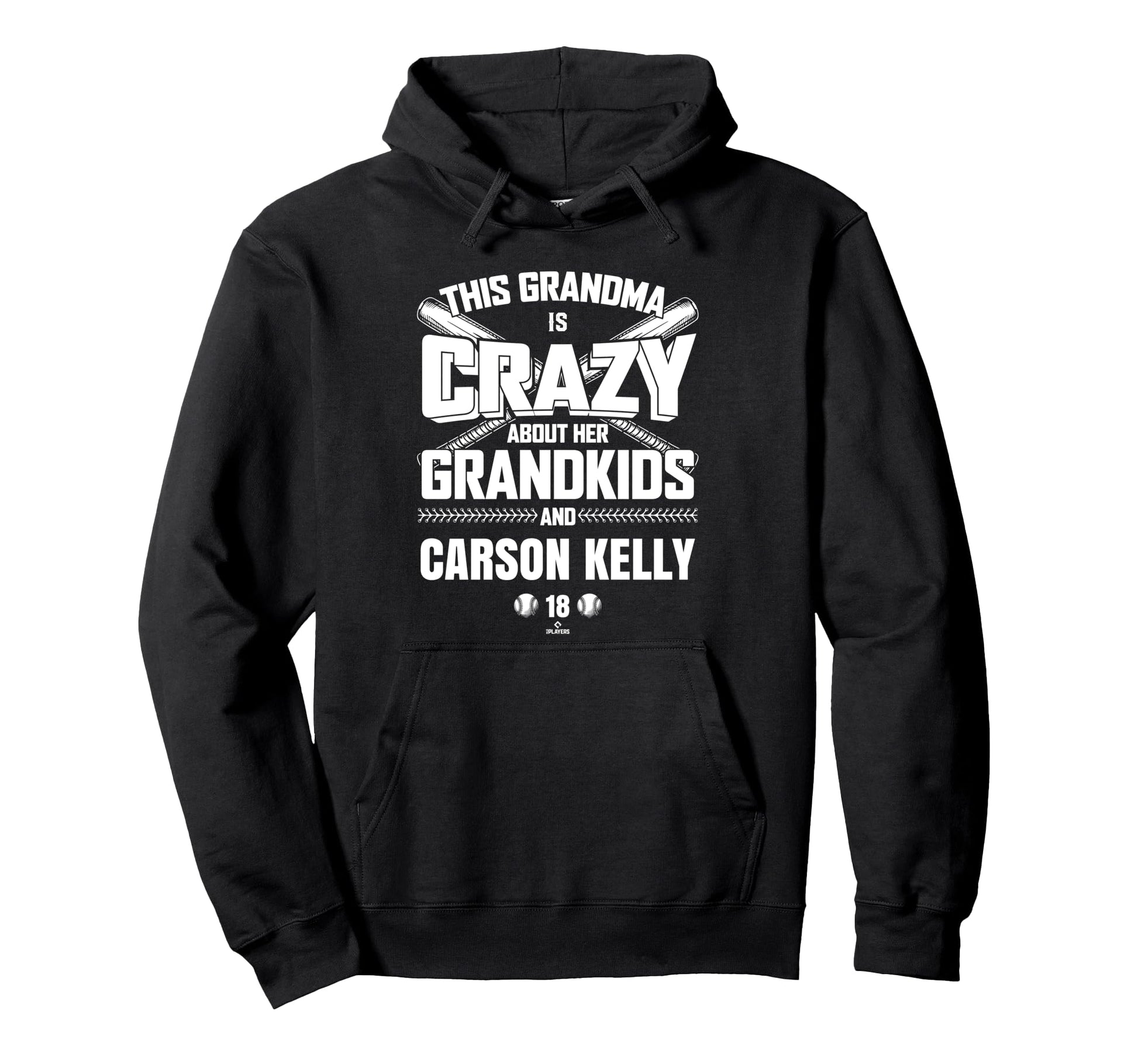 Grandma Crazy Carson Kelly Texas Hoodie - Custom Art Print for Adults - T-Shirt, Sweatshirt, Hoodie