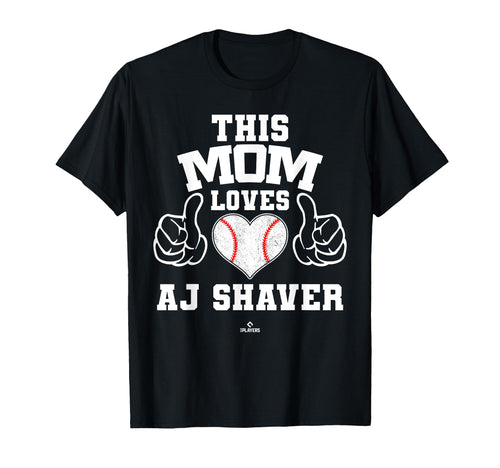 This Mom Loves Aj Shaver Prospect T-Shirt - Novelty Apparel for Adults - T-Shirt, Sweatshirt, Hoodie