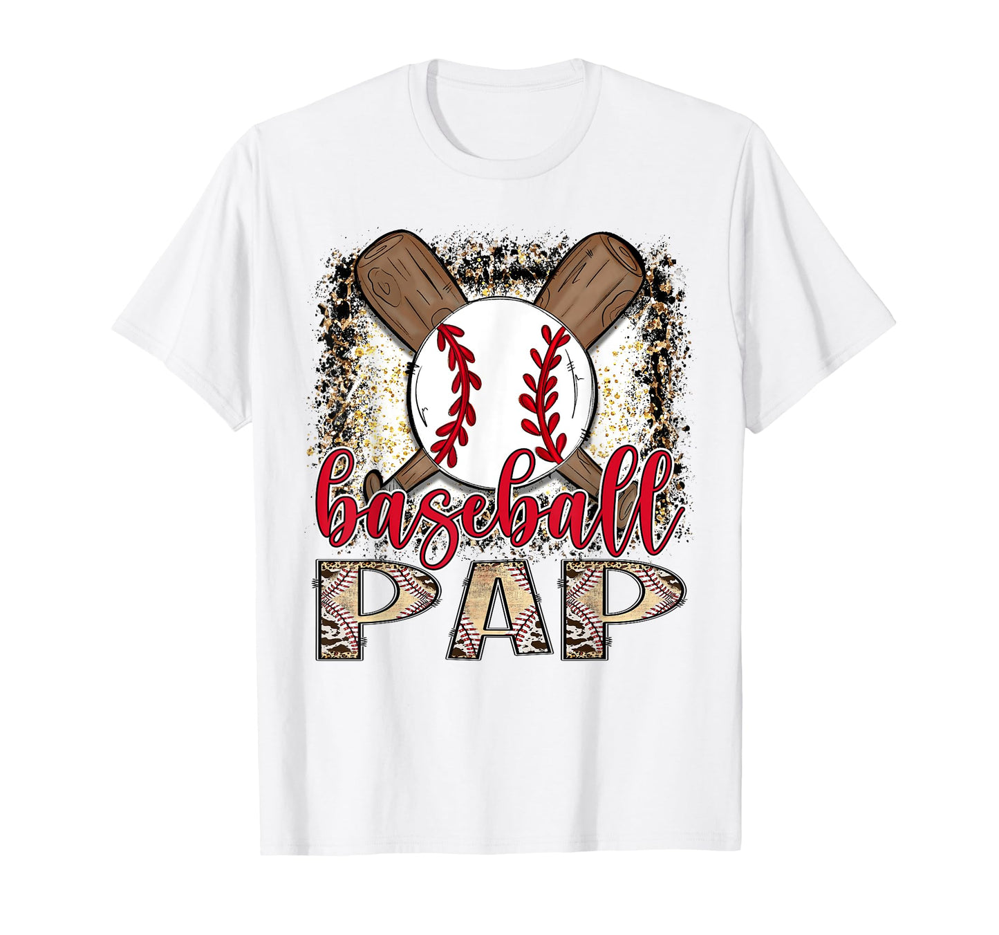 Baseball Pap Leopard Proud Ball Pap T-Shirt - Aesthetic Graphic Unisex - T-Shirt, Sweatshirt, Hoodie