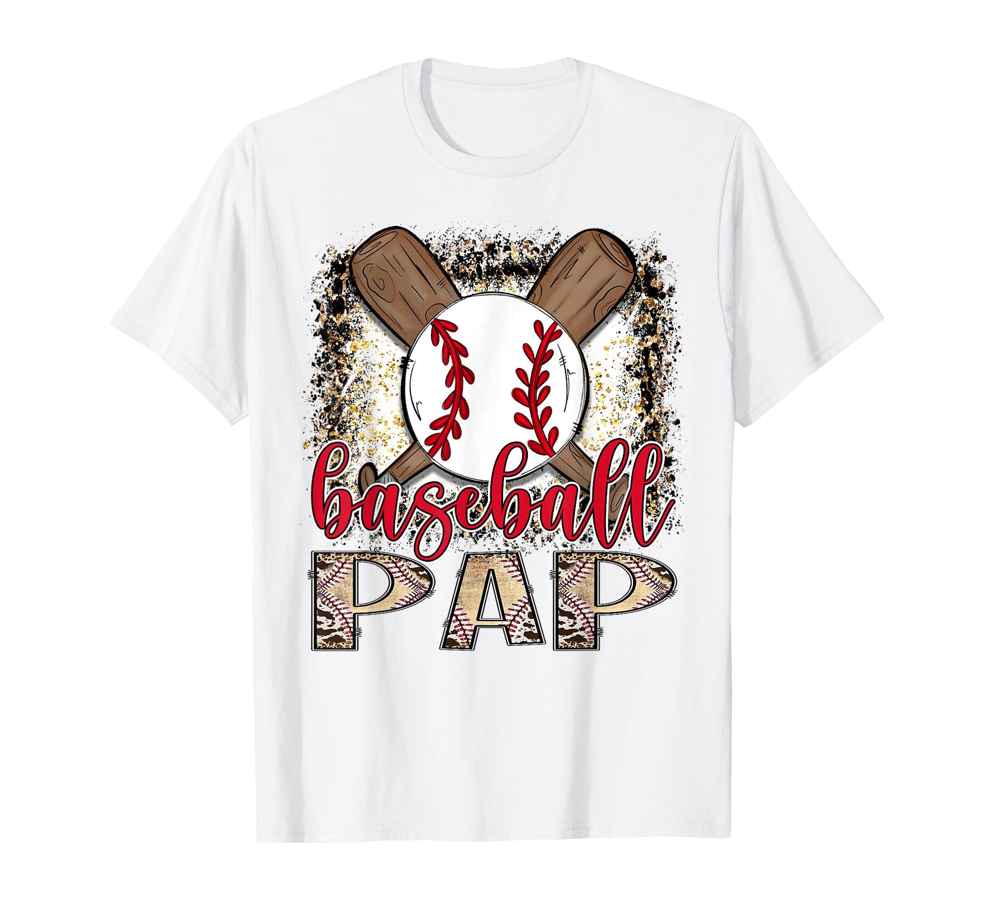 Baseball Pap Leopard Proud Ball Pap T-Shirt - Aesthetic Graphic Unisex - T-Shirt, Sweatshirt, Hoodie