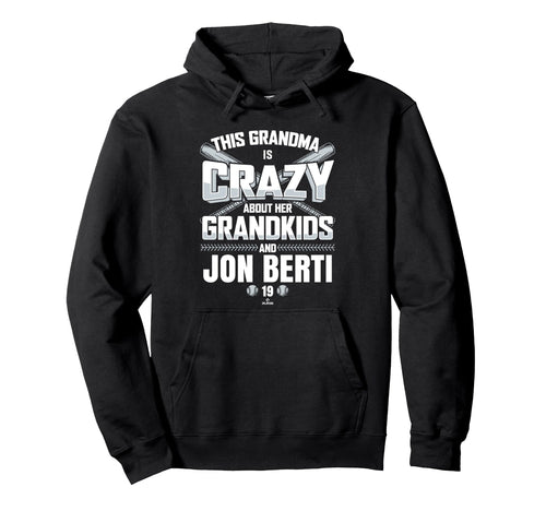 Grandma Crazy Jon Berti New York Hoodie - Casual Everyday Wear Unisex - T-Shirt, Sweatshirt, Hoodie