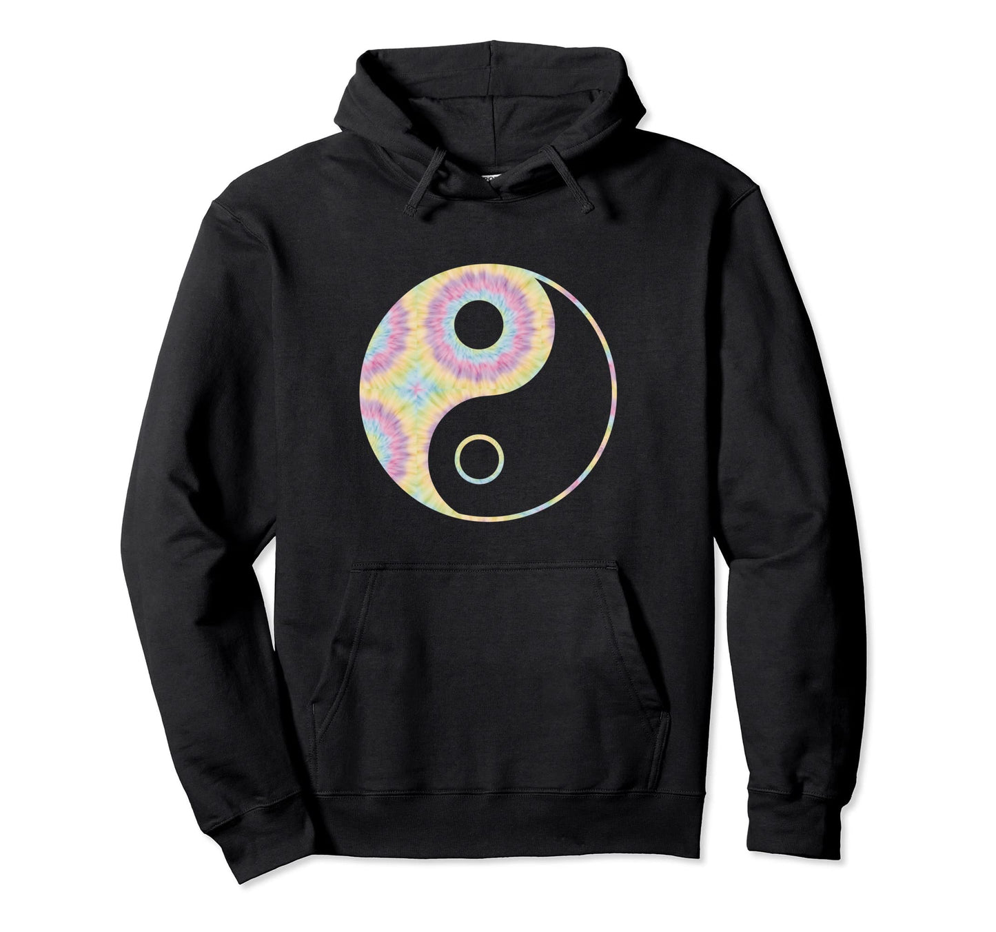 Boho Tie Dye Hippie Yin Yang Zen Yoga Hoodie - Trendy Graphic Unisex - T-Shirt, Sweatshirt, Hoodie