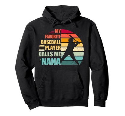 My Favorite Baseball Player Calls Me Hoodie - Aesthetic Graphic Unisex - T-Shirt, Sweatshirt, Hoodie
