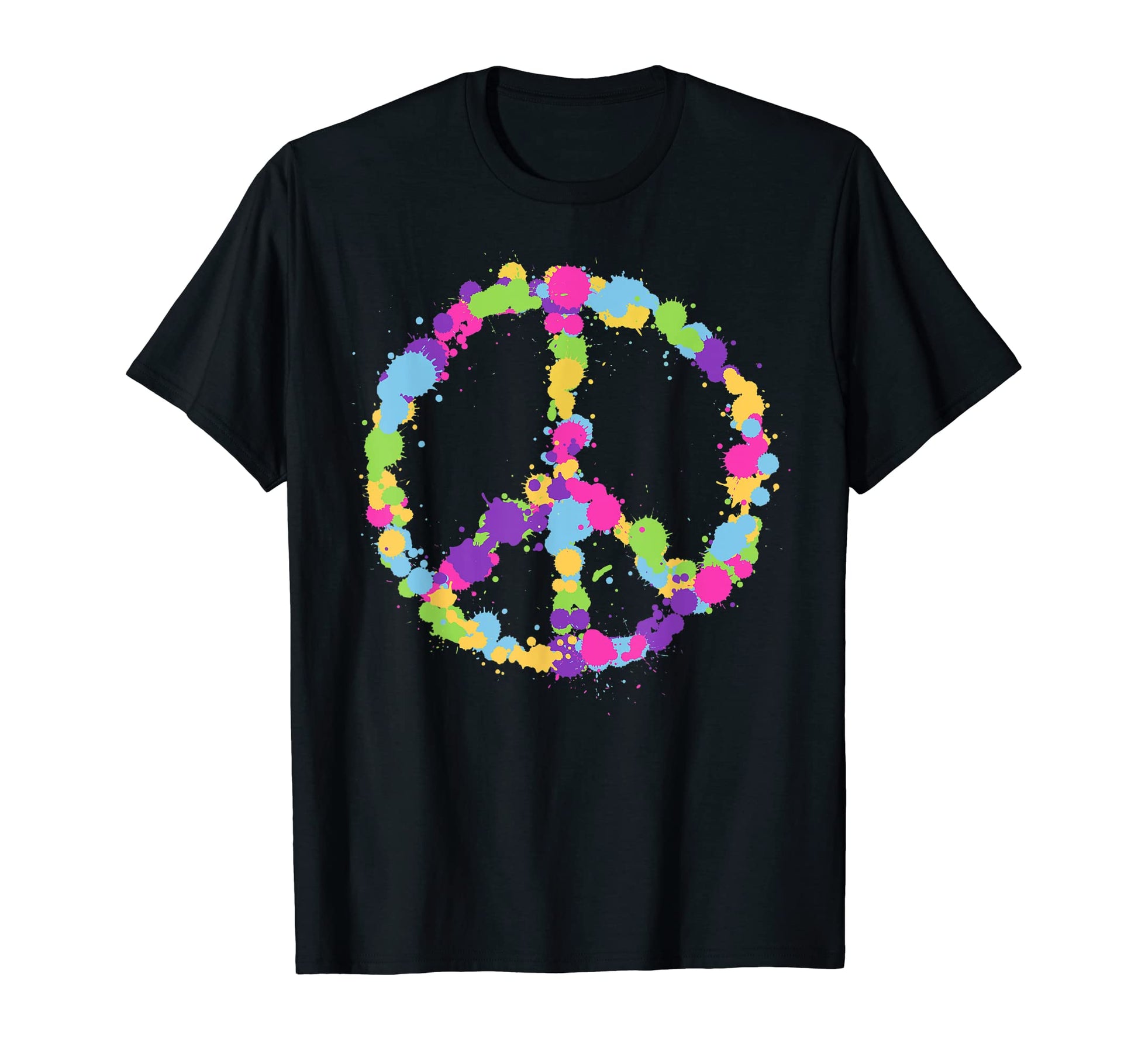 Peace Love Hippie Costume Tie Die T-Shirt - Casual Everyday Wear Men Women - T-Shirt, Sweatshirt, Hoodie