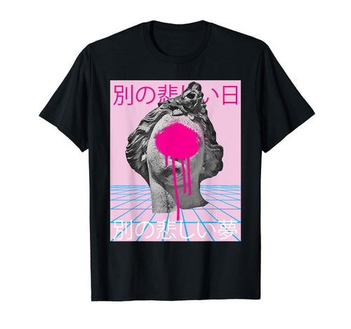 Mens Aesthetic Vaporwave 1980S 1990S T-Shirt - Trendy Graphic Men Women - T-Shirt, Sweatshirt, Hoodie