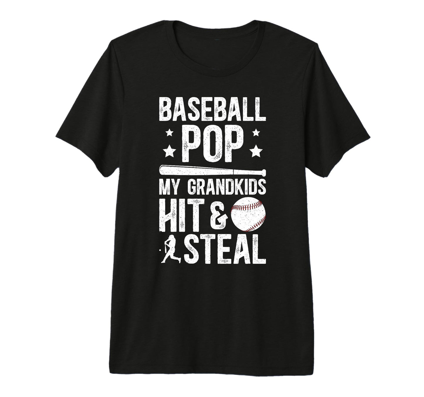 Mens Baseball Pop Funny Grandpa Pop T-Shirt - Aesthetic Graphic Men Women - T-Shirt, Sweatshirt, Hoodie