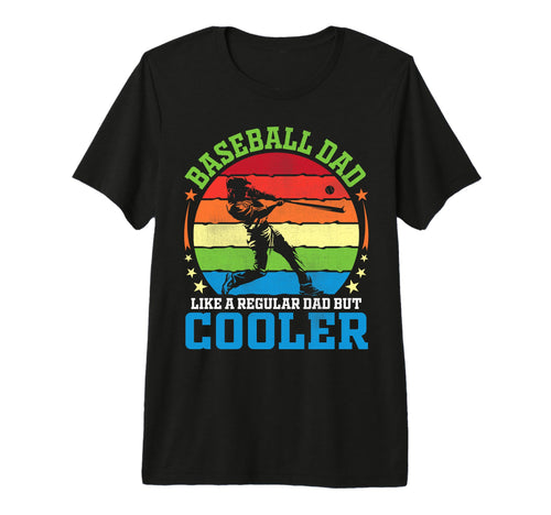 Baseball Dad Like Regular Dad But T-Shirt - Custom Art Print for Adults - T-Shirt, Sweatshirt, Hoodie