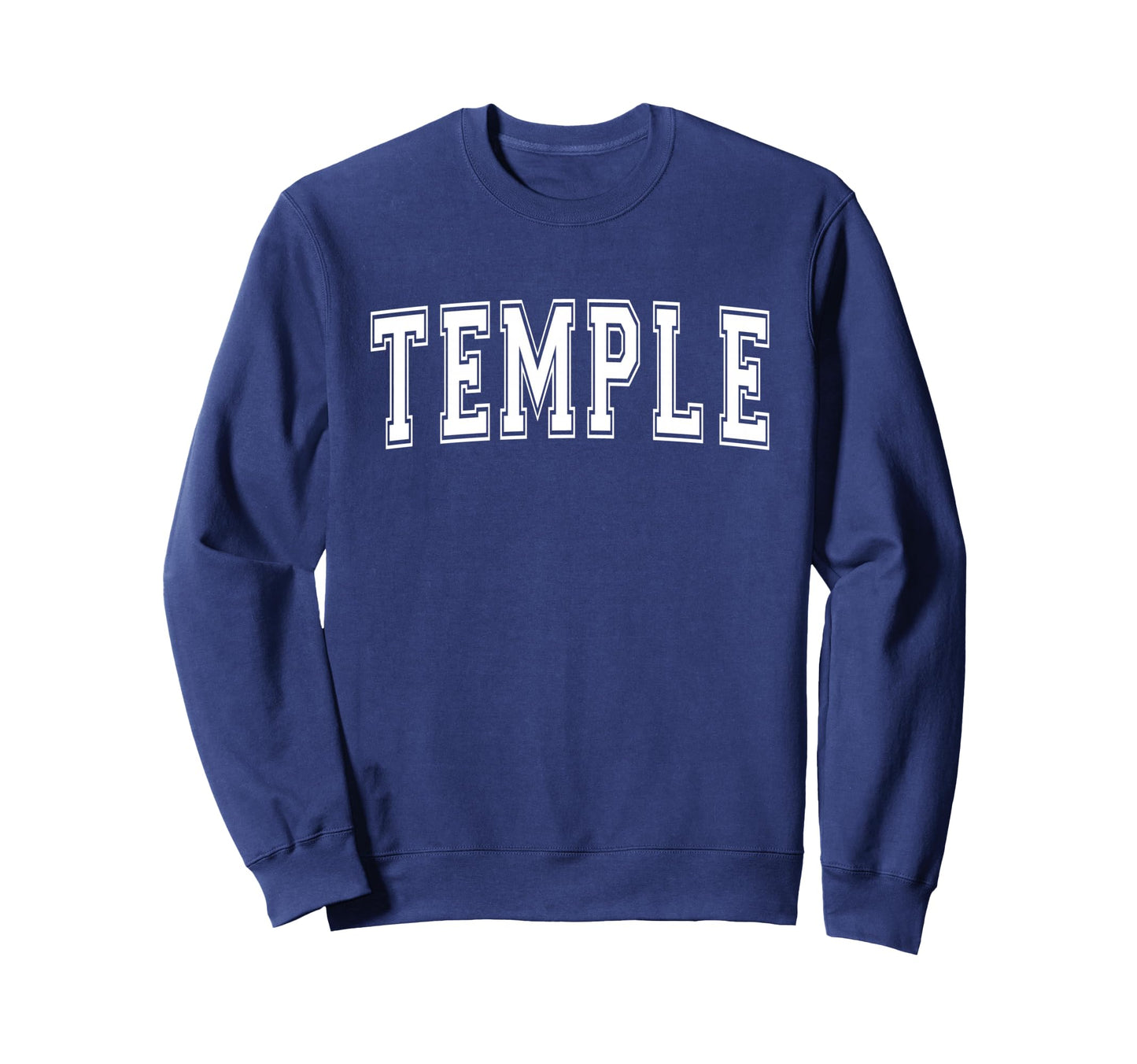Temple Tx Texas Usa Sports Varsity Sweatshirt - Minimalist Print Unisex - T-Shirt, Sweatshirt, Hoodie
