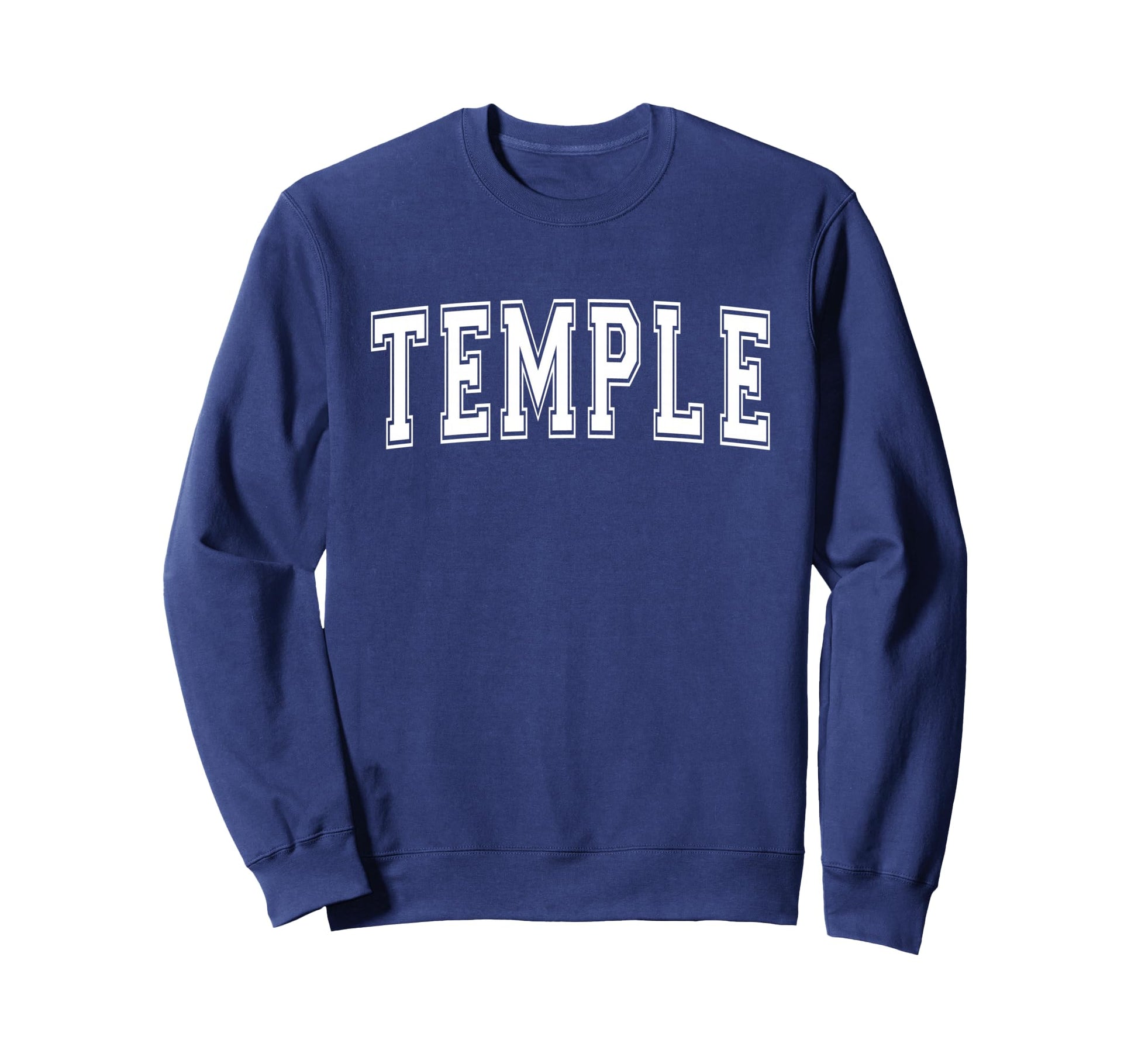 Temple Tx Texas Usa Sports Varsity Sweatshirt - Minimalist Print Unisex - T-Shirt, Sweatshirt, Hoodie