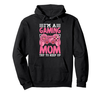 Gaming Mom Mothers Day Controller Hoodie - Streetwear Style Unisex - T-Shirt, Sweatshirt, Hoodie