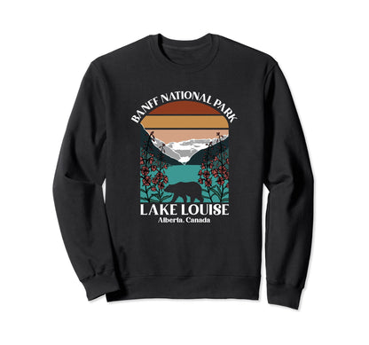 Banff National Park Lake Louise Sweatshirt - Custom Art Print for Adults - T-Shirt, Sweatshirt, Hoodie