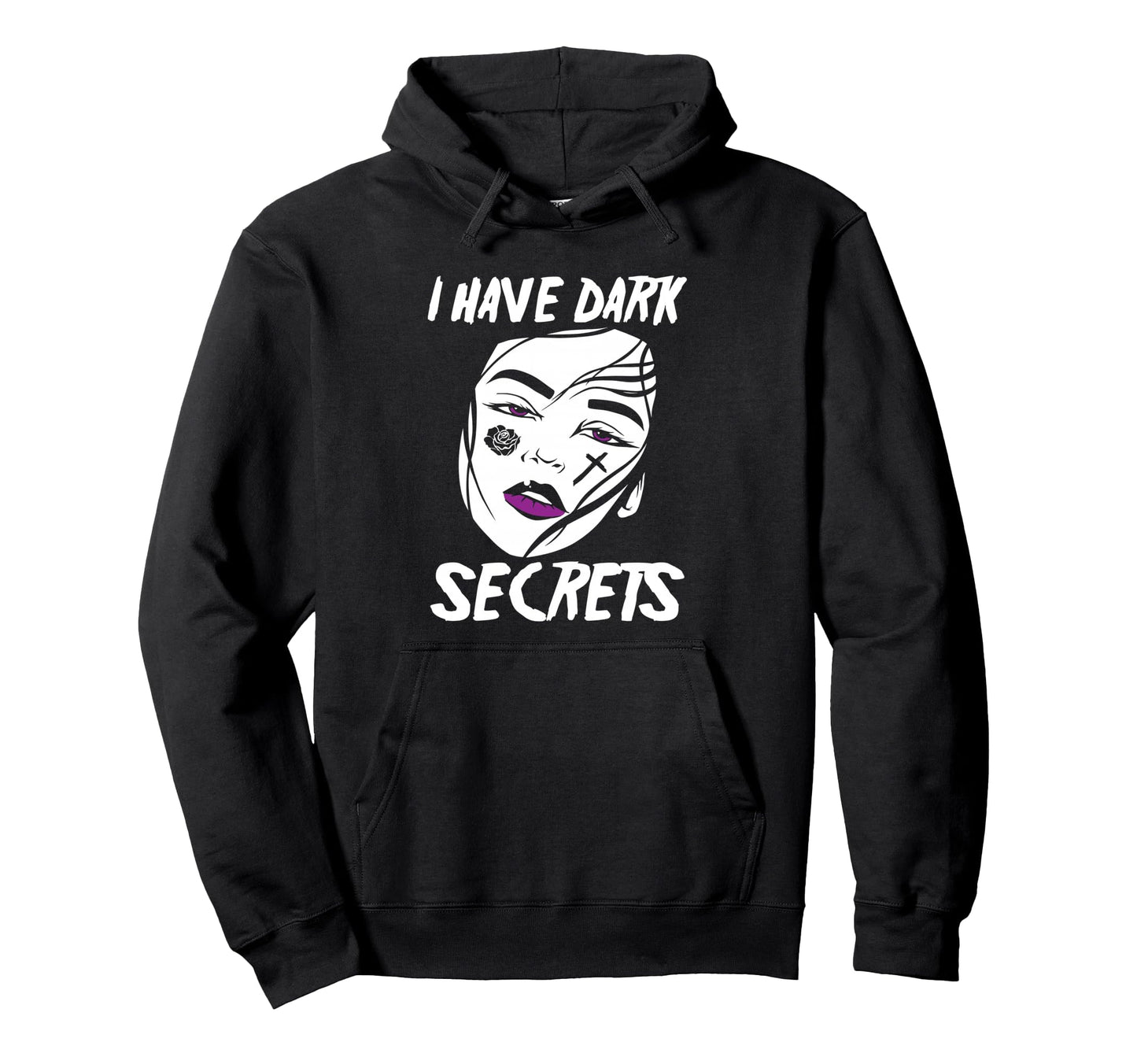 Alt Aesthetics I Have Dark Secrets Hoodie - Custom Art Print Men Women - T-Shirt, Sweatshirt, Hoodie