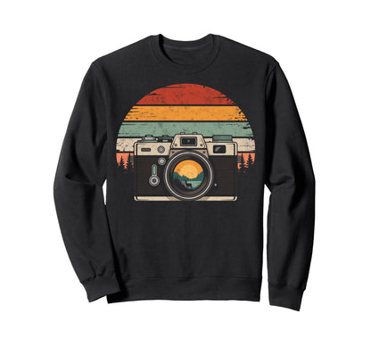 Photo Camera Nature Photographer Sweatshirt - Unique Graphic Unisex - T-Shirt, Sweatshirt, Hoodie
