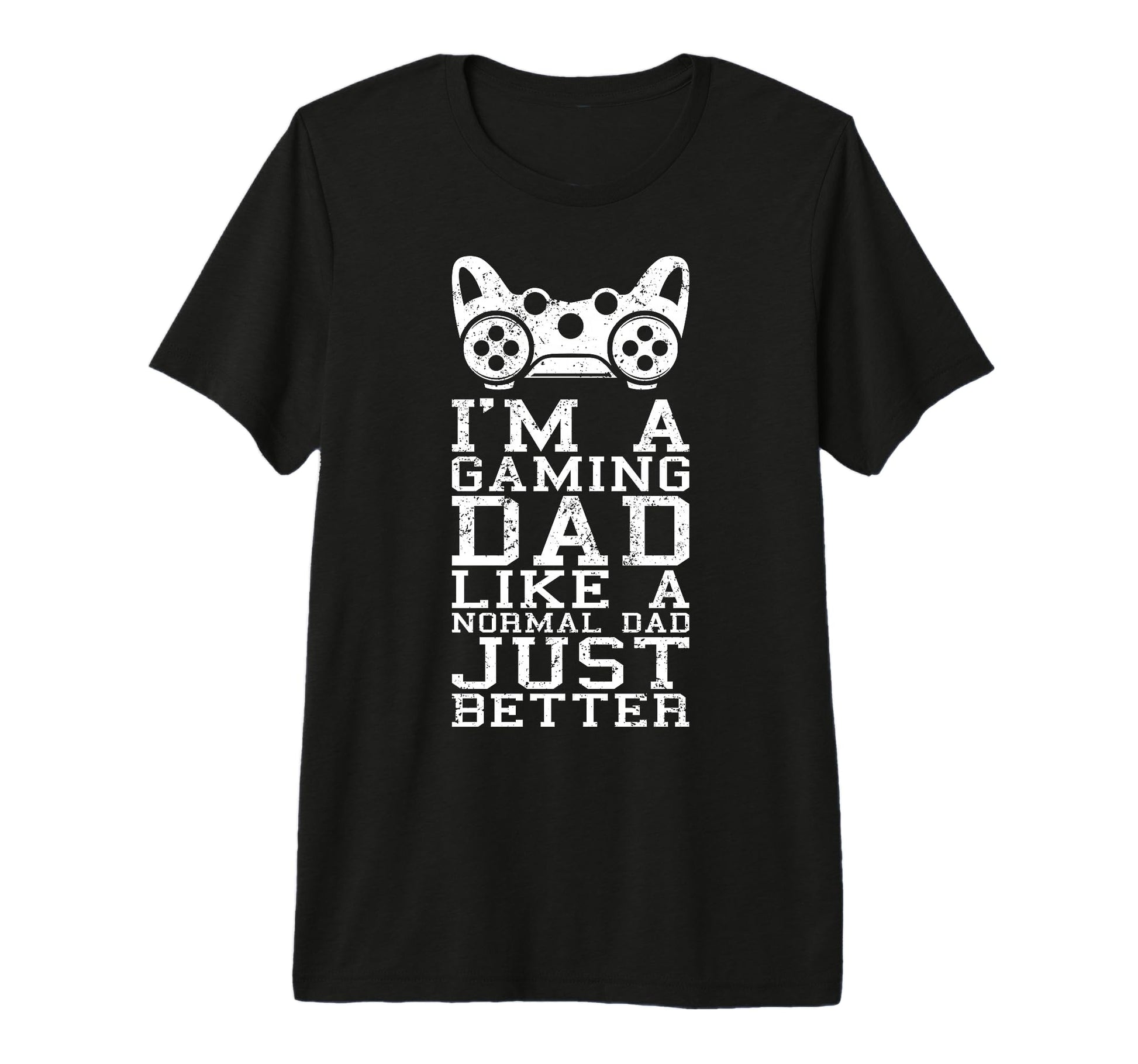 Mens Gamer Dad Like Normal Dad Funny T-Shirt - Unique Graphic Men Women - T-Shirt, Sweatshirt, Hoodie