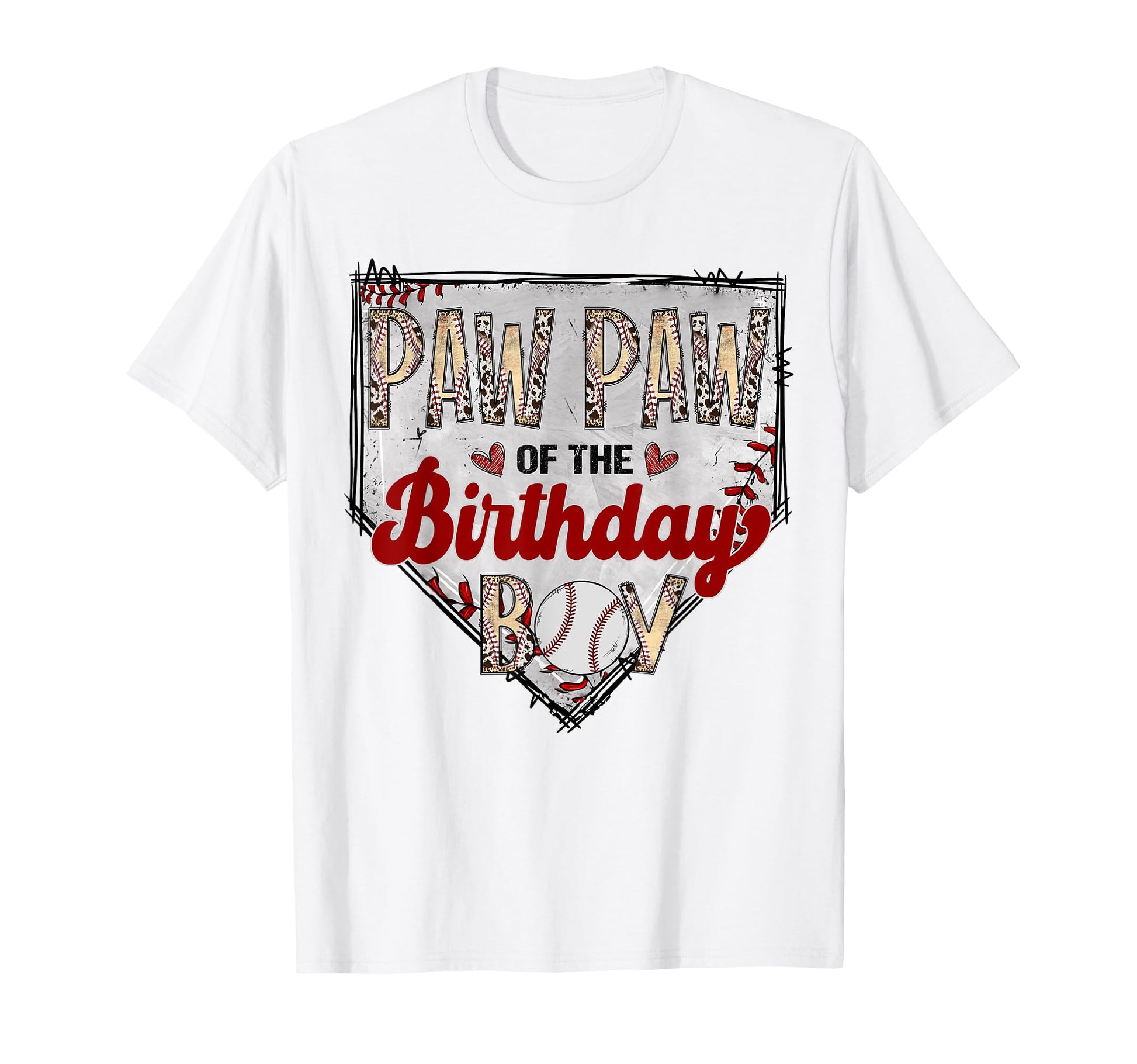 Paw Paw Birthday Baseball Lover T-Shirt - Fun Novelty Design for Adults - T-Shirt, Sweatshirt, Hoodie