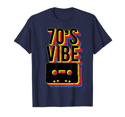 70S Vibe Cassette Tape Rock Party T-Shirt - Fun Novelty Design Men Women - T-Shirt, Sweatshirt, Hoodie