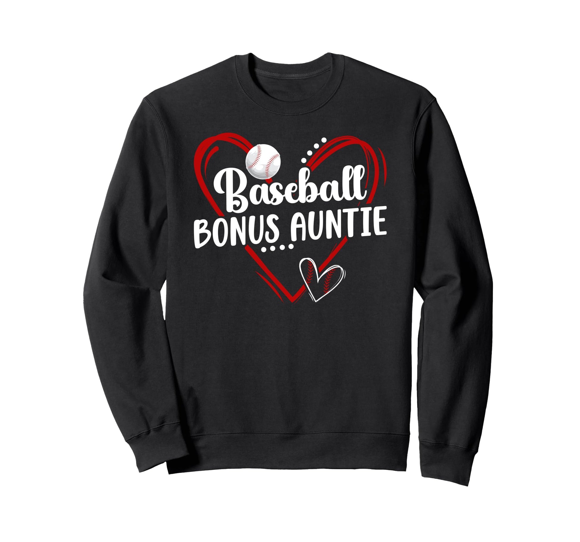 Baseball Bonus Auntie Baseball Sweatshirt - Streetwear Style Men Women - T-Shirt, Sweatshirt, Hoodie