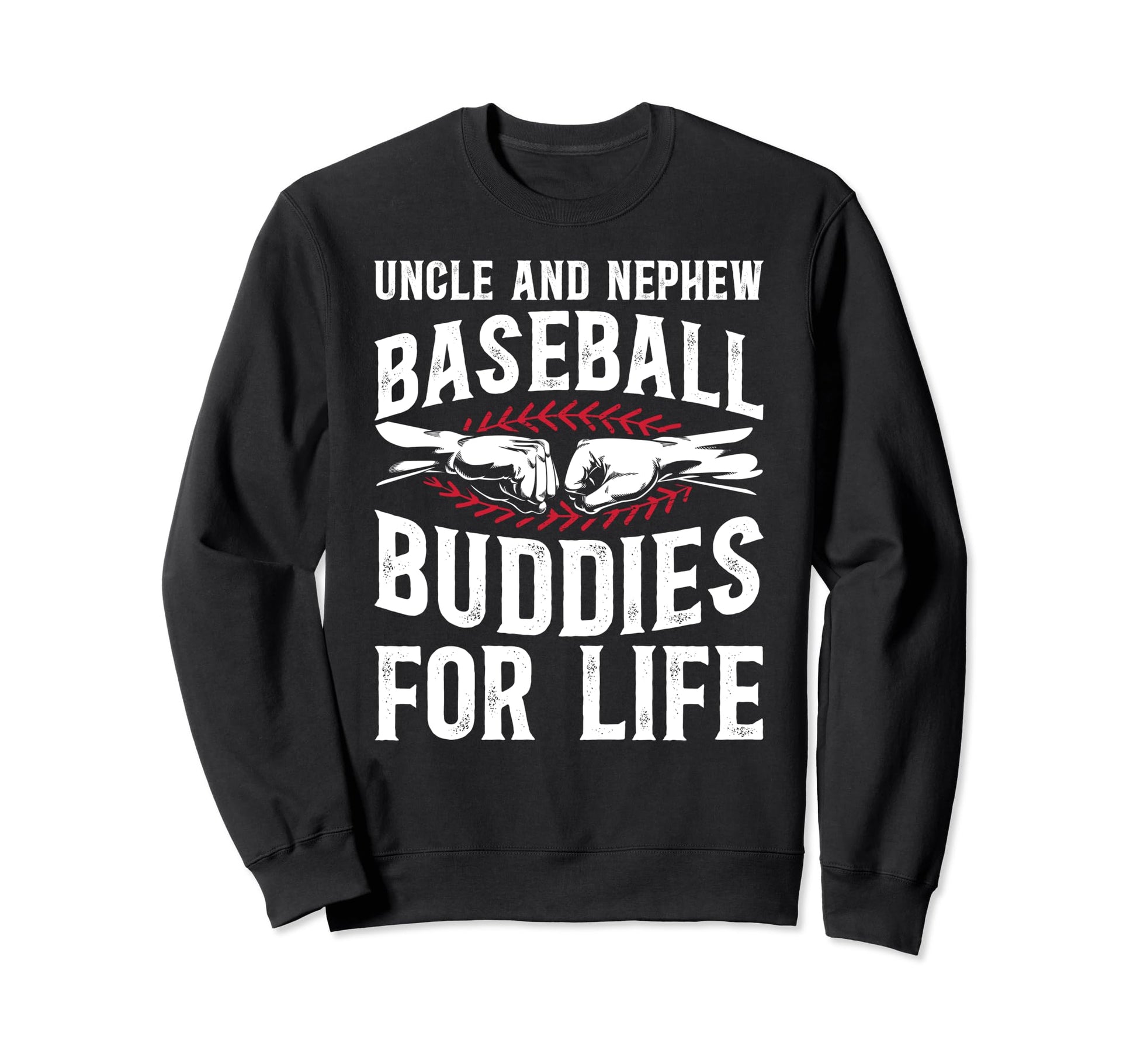 Baseball Buddies Baseball Uncle Sweatshirt - Aesthetic Graphic Unisex - T-Shirt, Sweatshirt, Hoodie