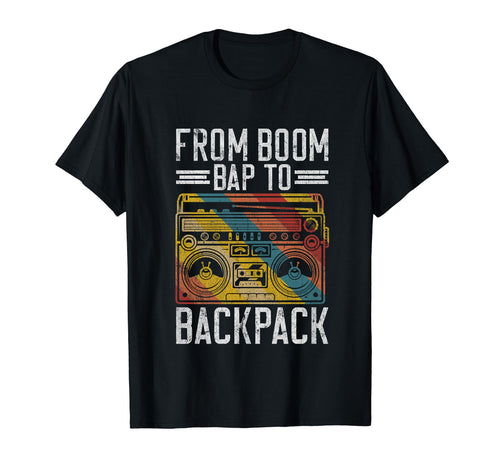 From Boom Bap To Backpack 90S Hip Hop T-Shirt - Custom Art Print Unisex - T-Shirt, Sweatshirt, Hoodie