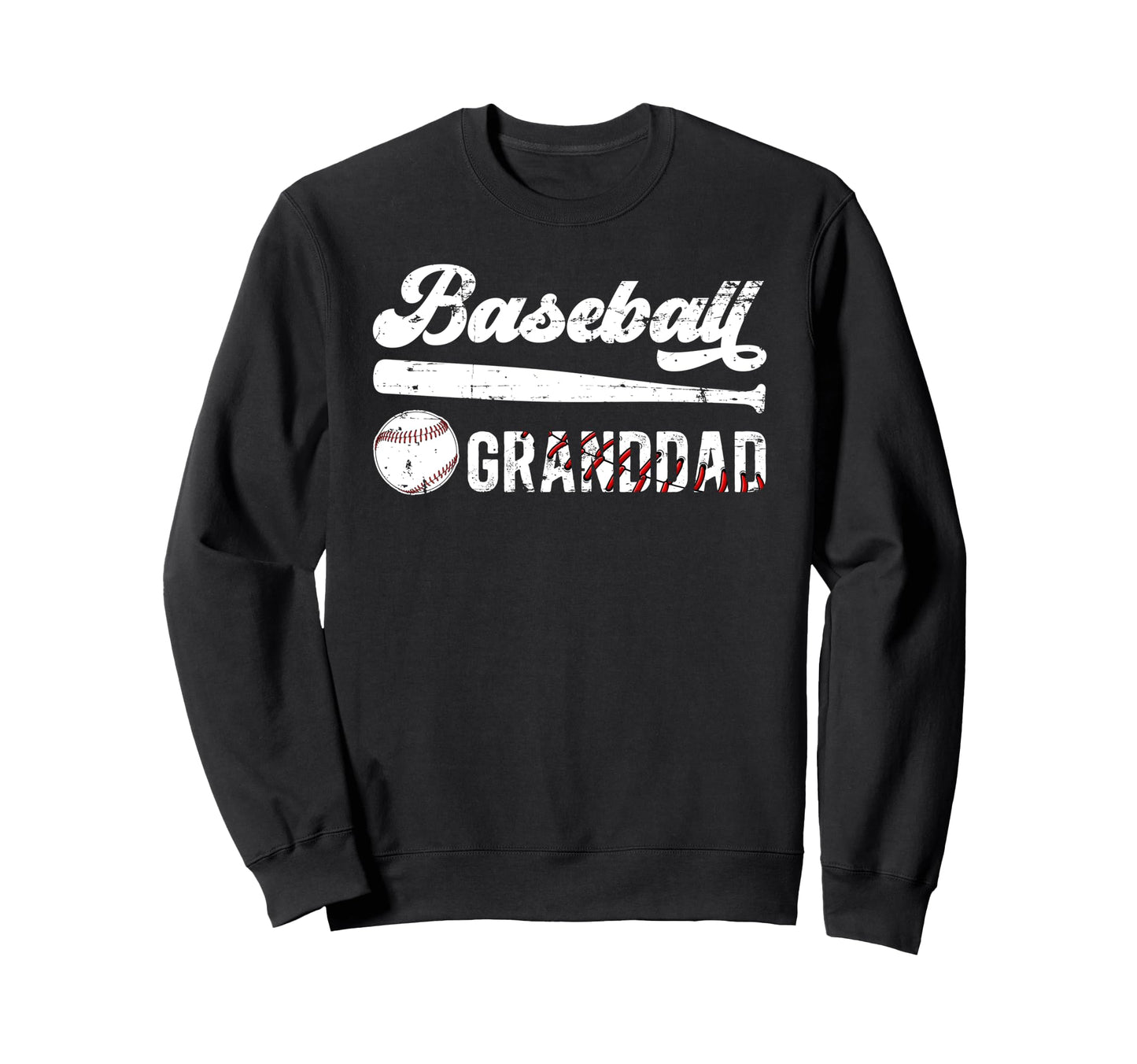 Baseball Granddad Baseball Player Sweatshirt - Unique Graphic Unisex - T-Shirt, Sweatshirt, Hoodie