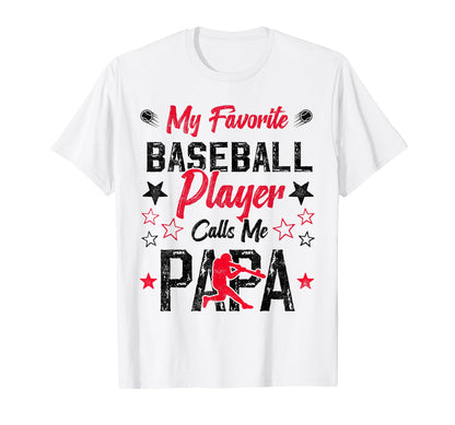 My Favorite Baseball Player Calls Me T-Shirt - Custom Art Print Men Women - T-Shirt, Sweatshirt, Hoodie