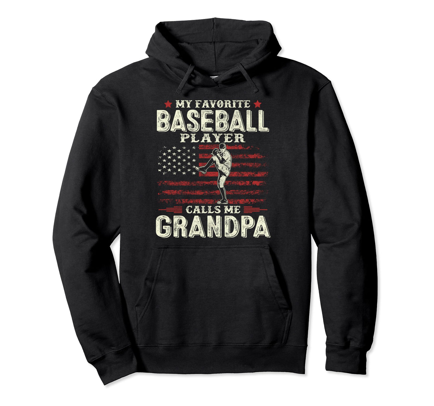 Favorite Baseball Player Calls Me Hoodie - Custom Art Print Men Women - T-Shirt, Sweatshirt, Hoodie