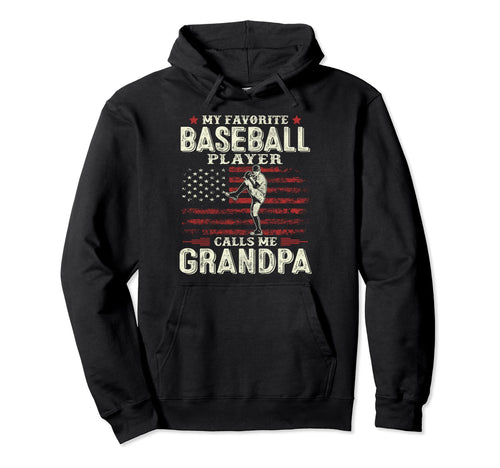 Favorite Baseball Player Calls Me Hoodie - Custom Art Print Men Women - T-Shirt, Sweatshirt, Hoodie