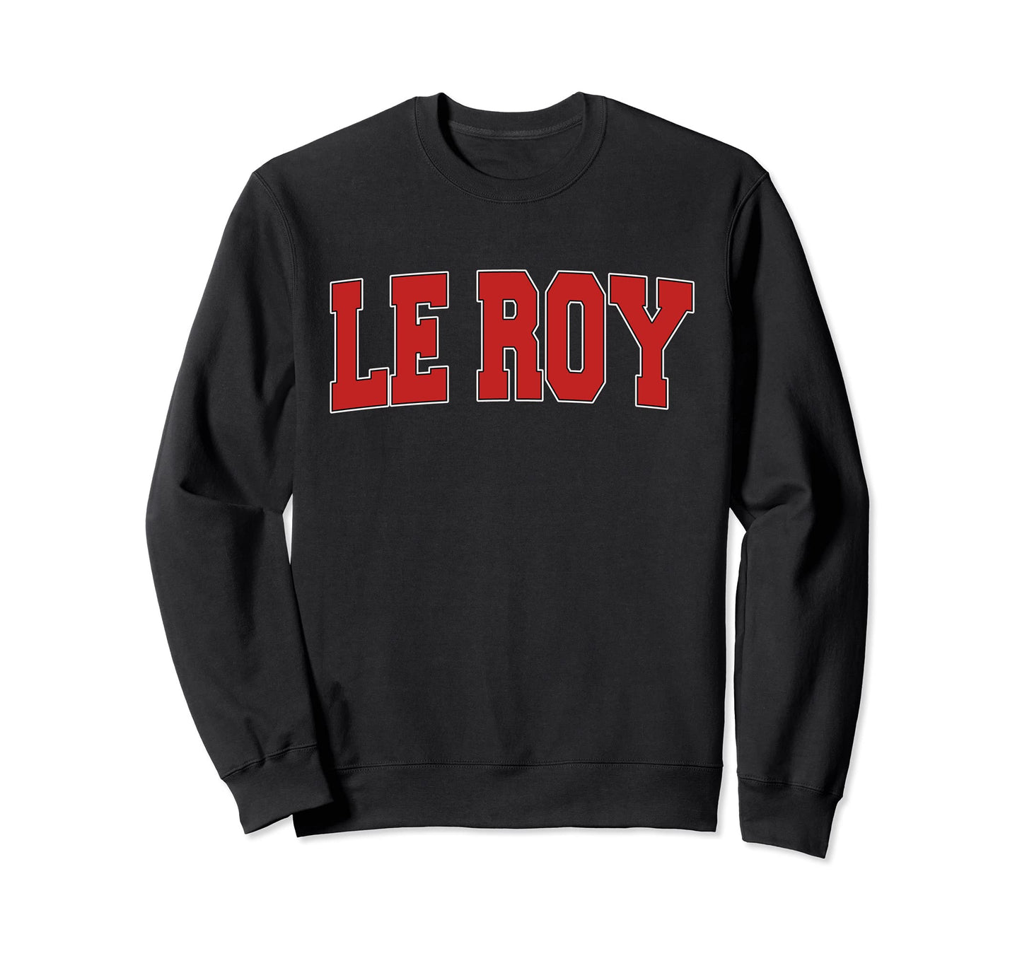 Le Roy Ny New York Varsity Usa Sweatshirt - Custom Art Print for Adults - T-Shirt, Sweatshirt, Hoodie