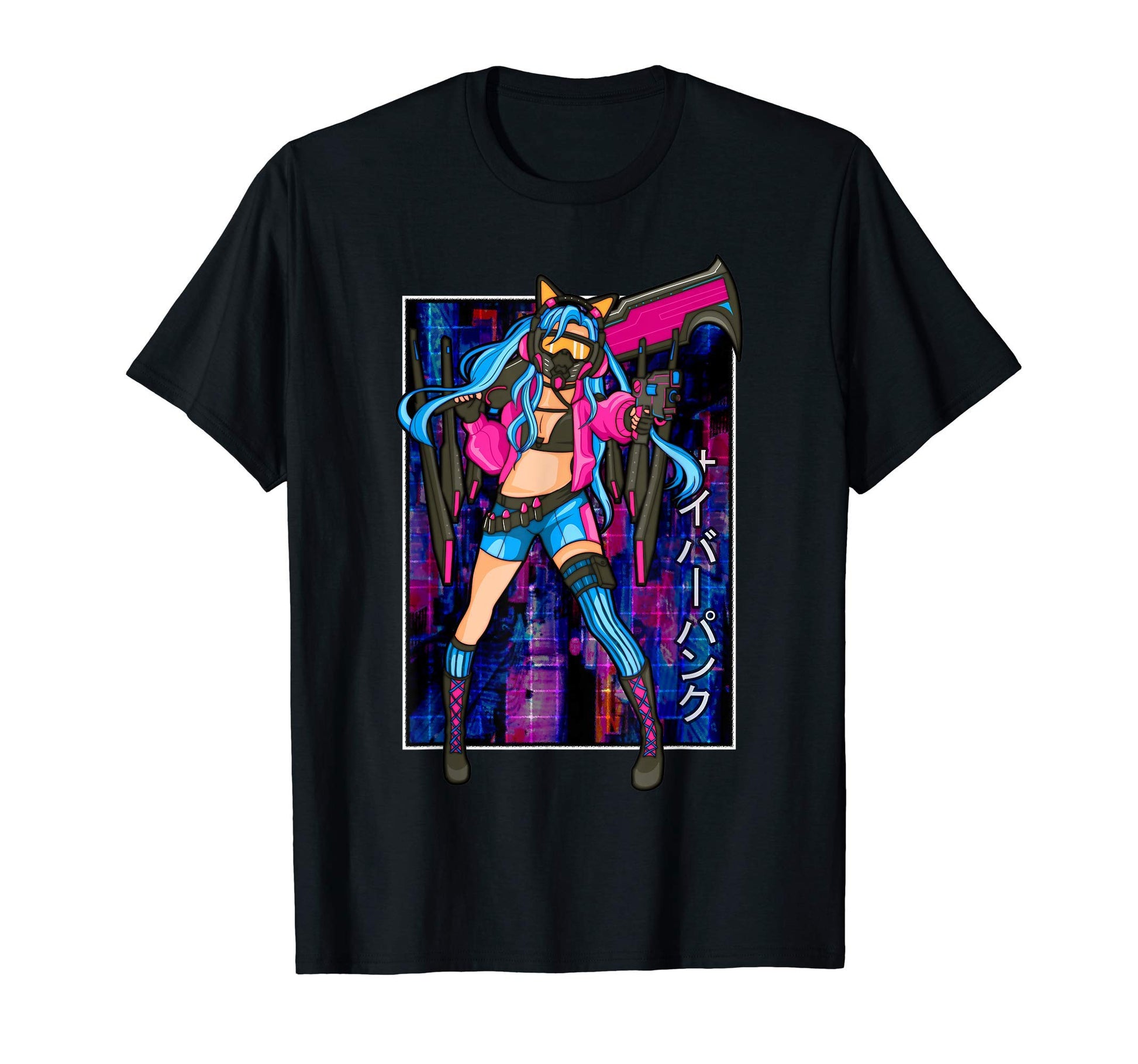 Vaporwave Anime Aesthetic Edm Music T-Shirt - Aesthetic Graphic Unisex - T-Shirt, Sweatshirt, Hoodie