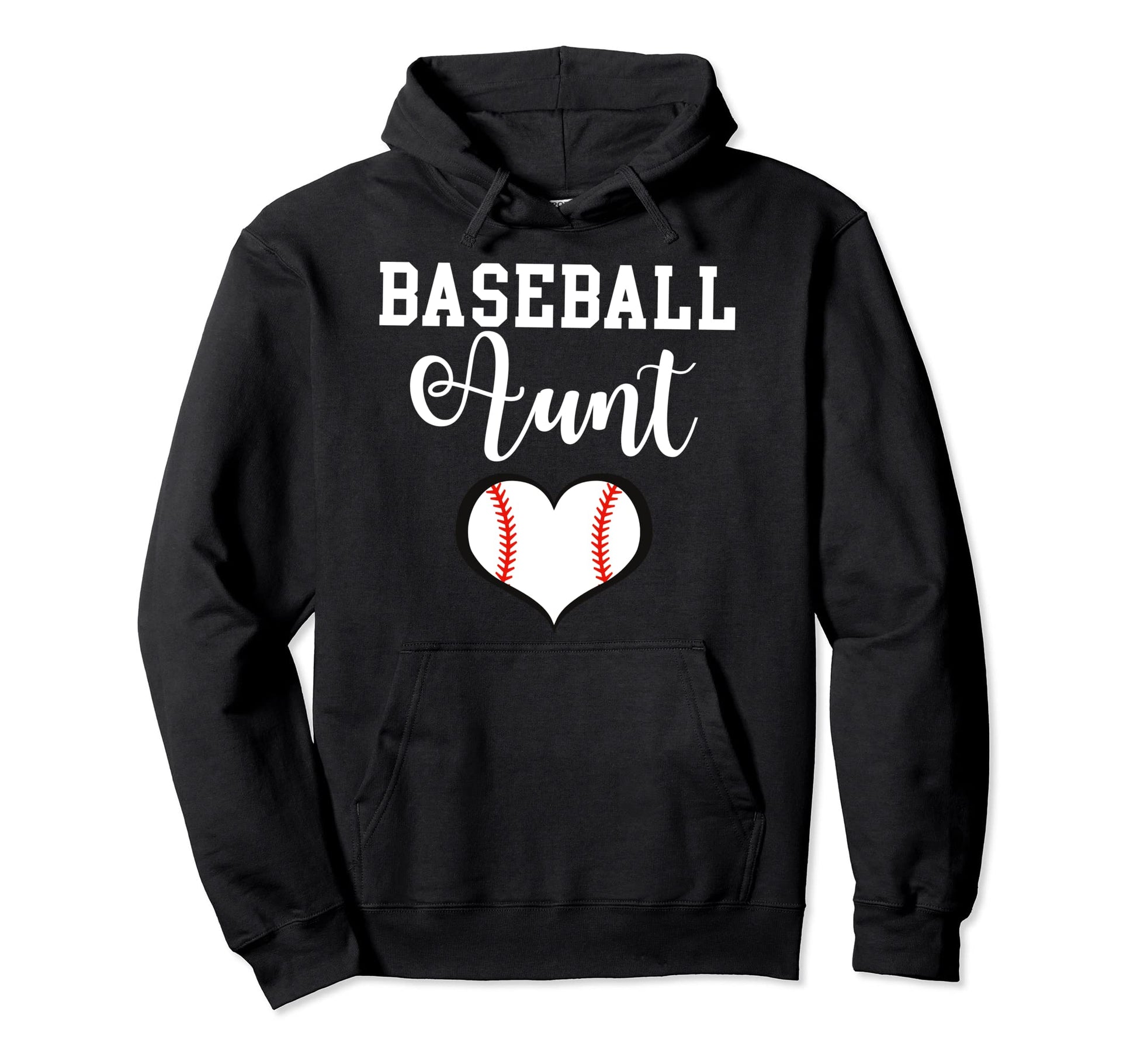 Baseball Aunt Hoodie - Streetwear Style for Adults - T-Shirt, Sweatshirt, Hoodie