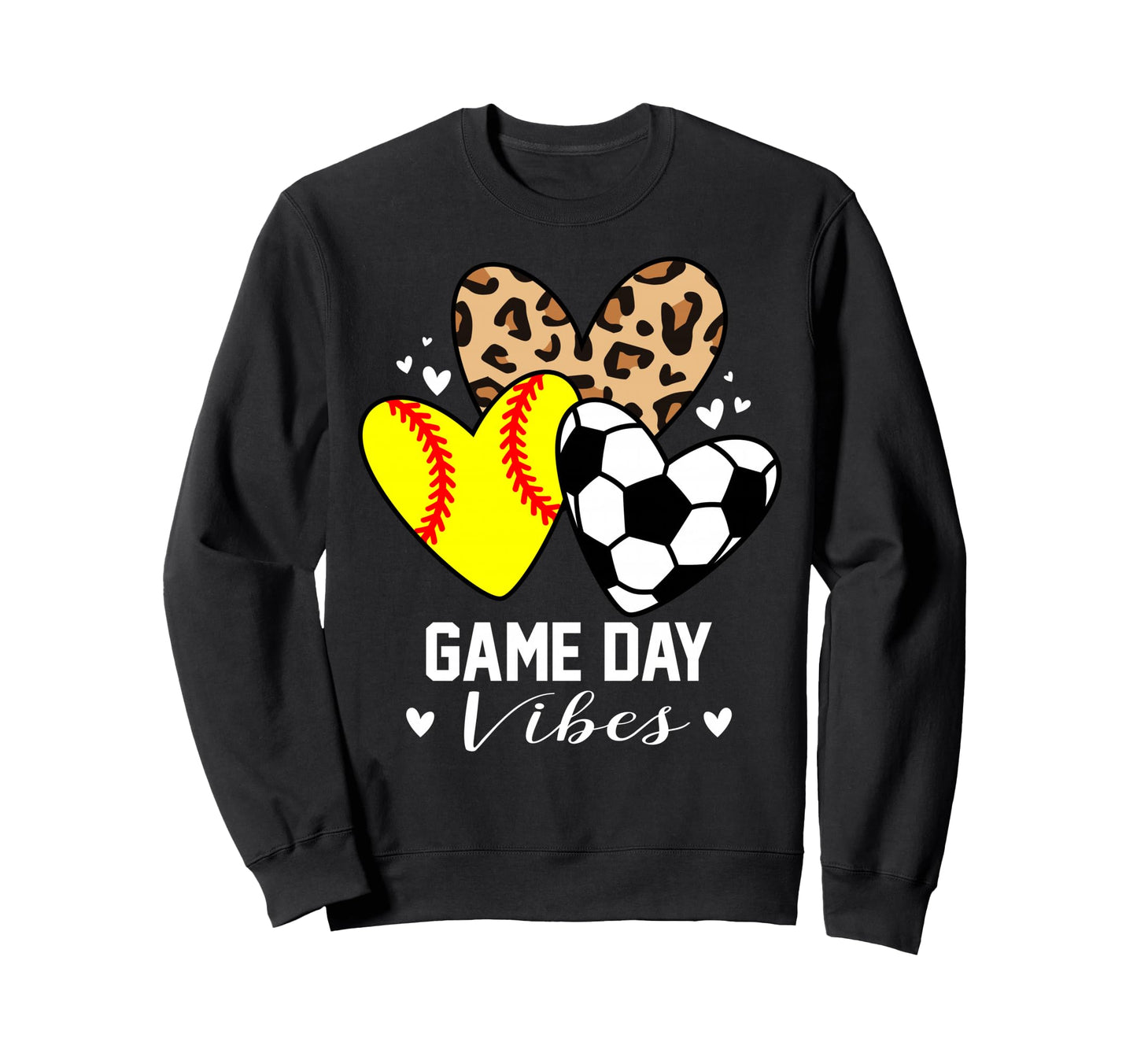 Game Day Vibes Funny Soccer Sweatshirt - Aesthetic Graphic Men Women - T-Shirt, Sweatshirt, Hoodie