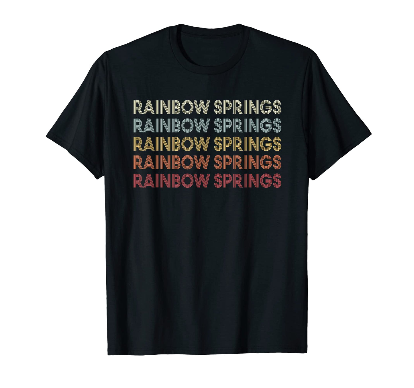 Rainbow Springs Florida Rainbow Springs T-Shirt - Aesthetic Graphic Unisex - T-Shirt, Sweatshirt, Hoodie