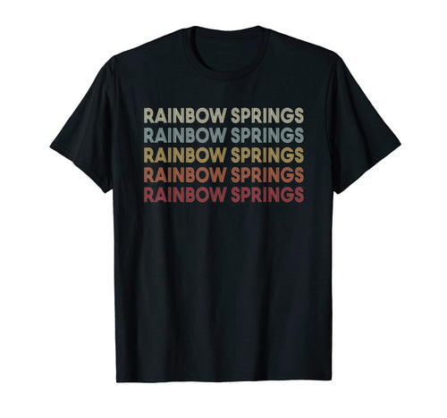 Rainbow Springs Florida Rainbow Springs T-Shirt - Aesthetic Graphic Unisex - T-Shirt, Sweatshirt, Hoodie