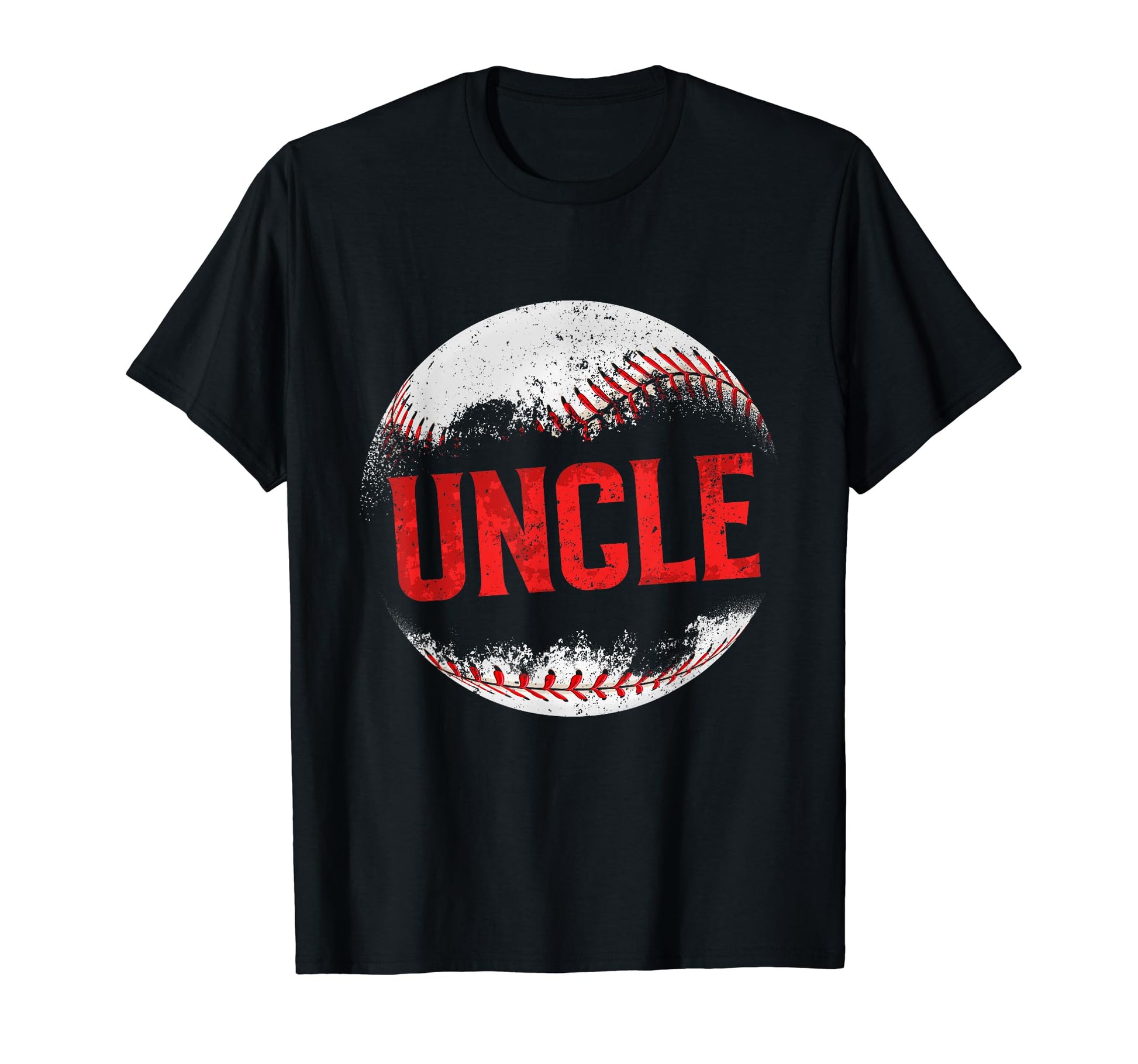 Baseball Uncle Happy Fathers Day T-Shirt - Novelty Apparel for Adults - T-Shirt, Sweatshirt, Hoodie