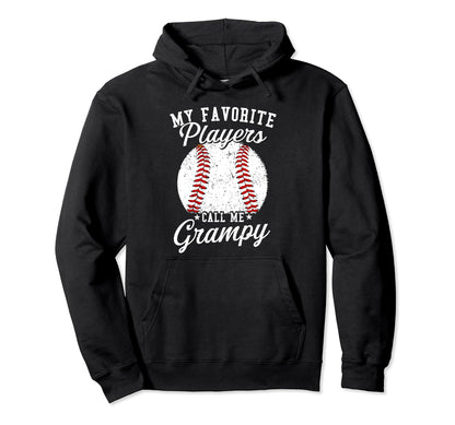Funny My Favorite Baseball Player Hoodie - Minimalist Print Men Women - T-Shirt, Sweatshirt, Hoodie
