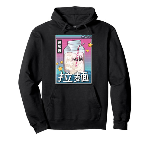 Milk Carton Digital Japan 80S Otaku Hoodie - Trendy Graphic Men Women - T-Shirt, Sweatshirt, Hoodie