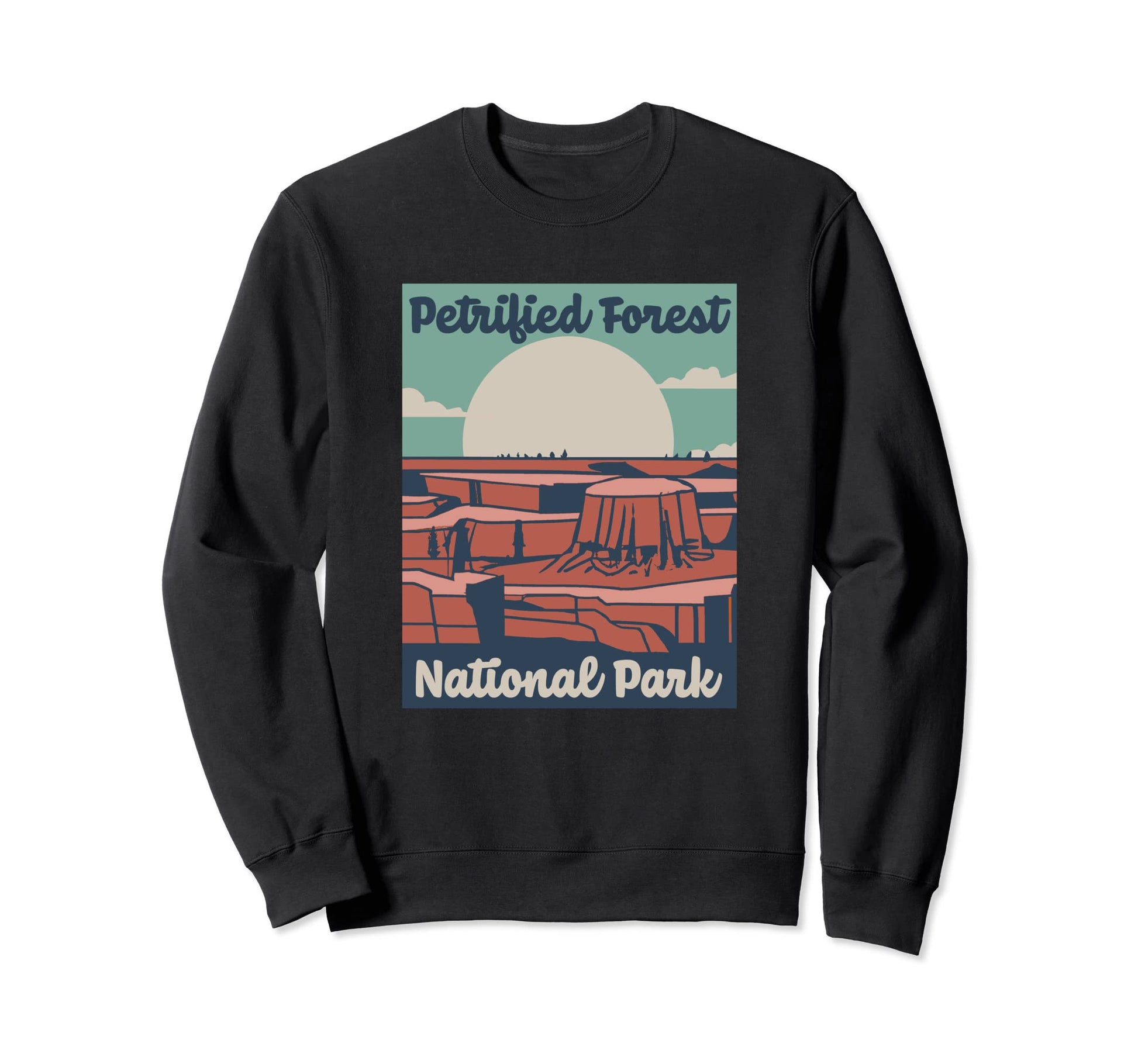 Petrified Forest Park Wpa Sweatshirt - Minimalist Print for Adults - T-Shirt, Sweatshirt, Hoodie