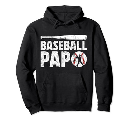 Baseball Pap Best Grandpa Pap Hoodie - Streetwear Style for Adults - T-Shirt, Sweatshirt, Hoodie