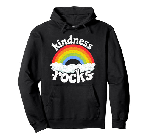 Anti Bullying Hippie Teacher Rainbow Hoodie - Custom Art Print Unisex - T-Shirt, Sweatshirt, Hoodie
