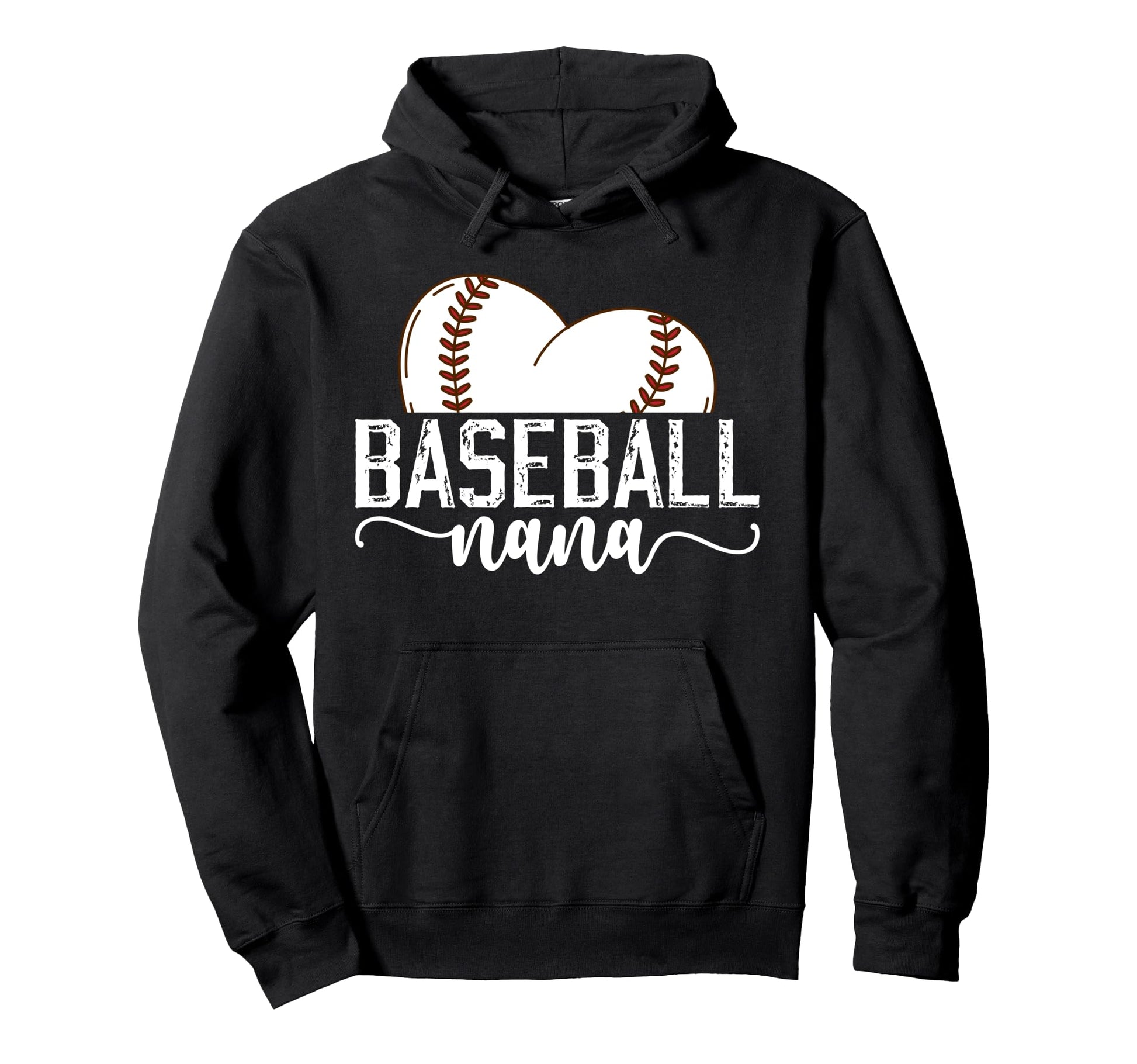 Baseball Nana Grandma Proud Nana Hoodie - Streetwear Style Men Women - T-Shirt, Sweatshirt, Hoodie