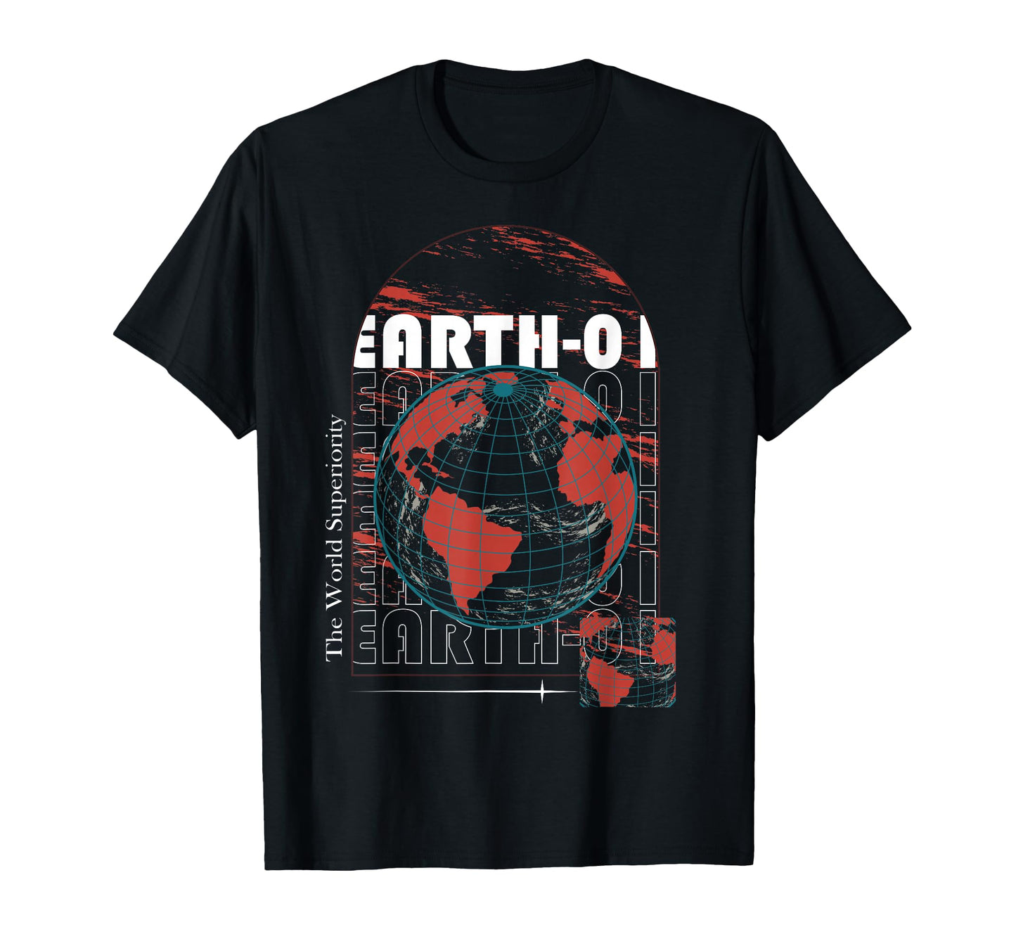 Earth 01 Aesthetic Edgy Streetwear T-Shirt - Streetwear Style Men Women - T-Shirt, Sweatshirt, Hoodie