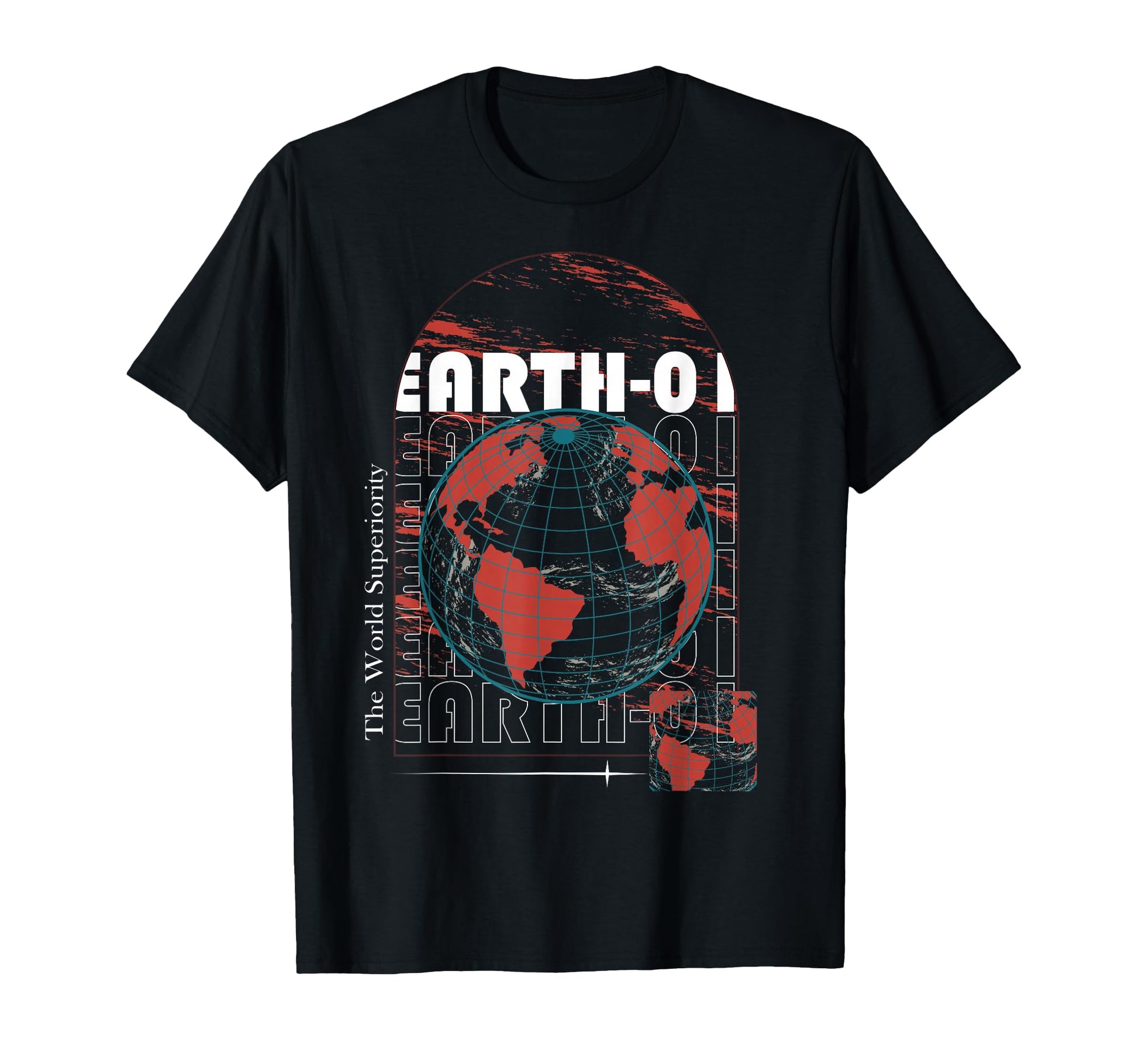 Earth 01 Aesthetic Edgy Streetwear T-Shirt - Streetwear Style Men Women - T-Shirt, Sweatshirt, Hoodie
