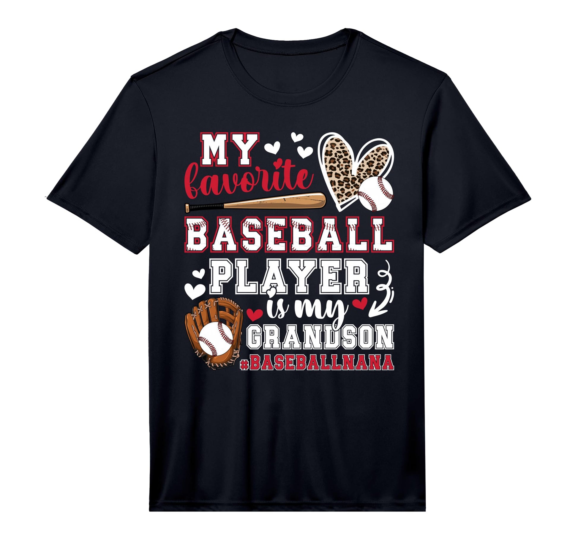 Mens Baseball Nana Grandma Proud T-Shirt - Fun Novelty Design Men Women - T-Shirt, Sweatshirt, Hoodie